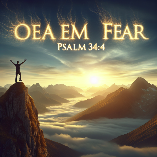 Overcoming Fear: Discover How Psalm 34:4 Can Empower You to Live Fearlessly