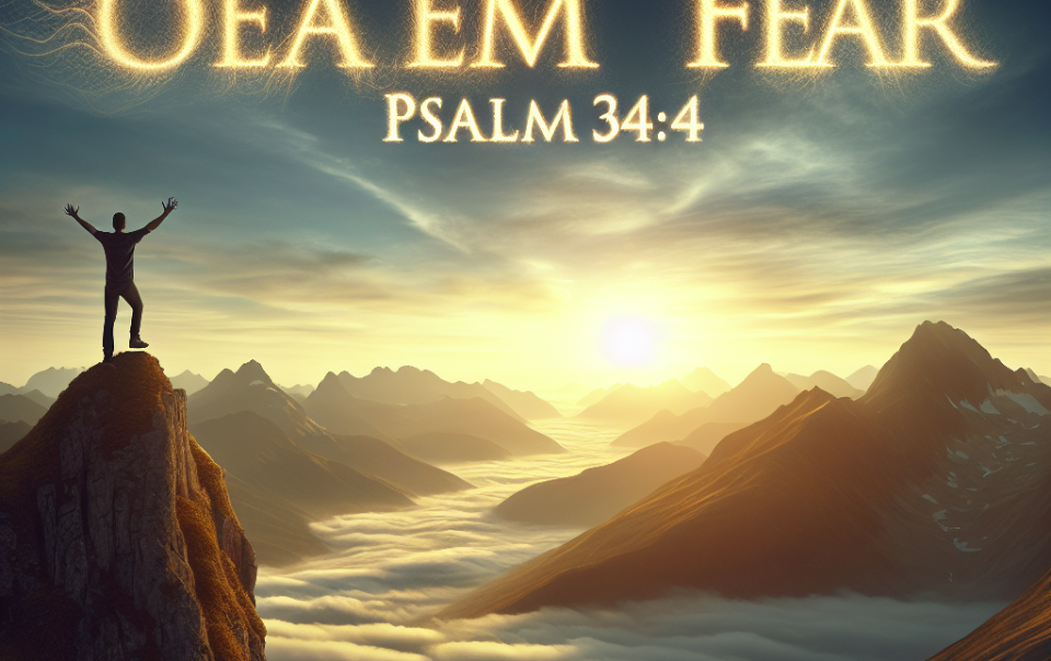 Overcoming Fear: Discover How Psalm 34:4 Can Empower You to Live Fearlessly